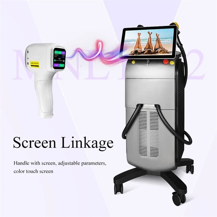 Ice Titanium 4 Wavelengths Diode Laser Hair Removal Machine