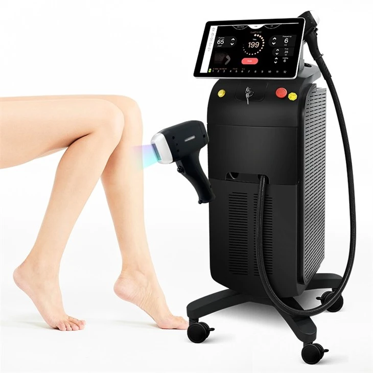 Ice Titanium 4 Wavelengths Diode Laser Hair Removal Machine