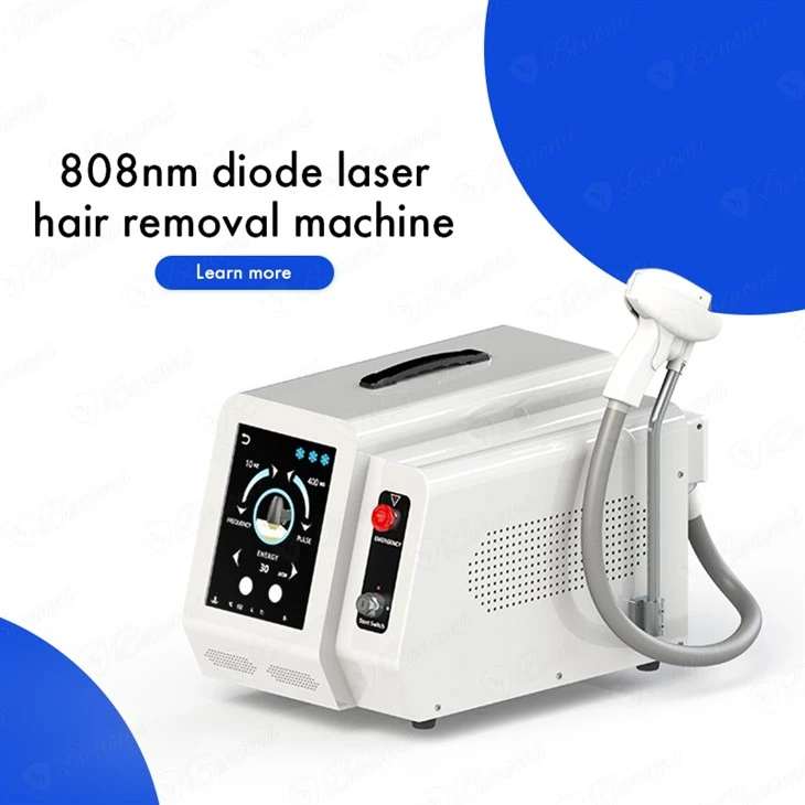 Portable 808nm Laser Hair Removal Machine