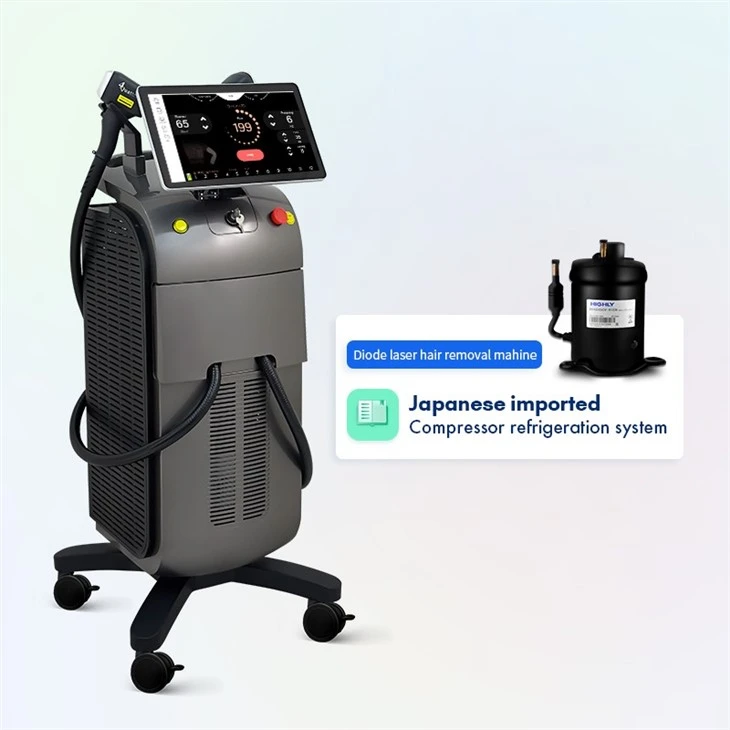 Soprano Titanium 755nm 808nm 940nm 1064nm Laser Hair Removal Machine